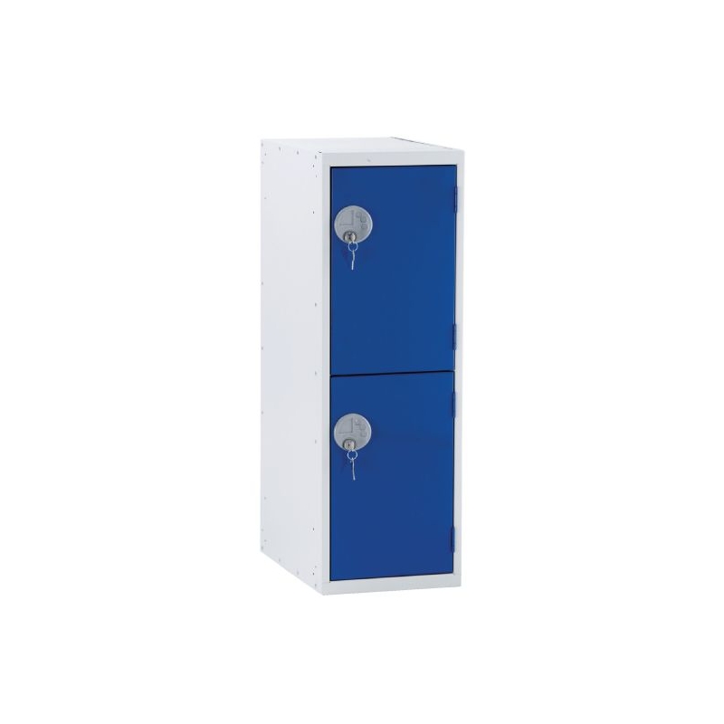 Low Two Door Locker Blue