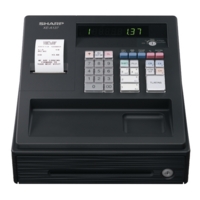 Sharp XE-A137 Cash Register Thermal Print 200PLUs