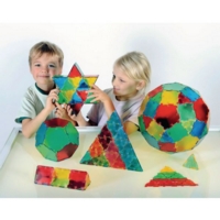 Translucent Polydron Set