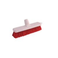 Abbey Hygiene 12inch Soft Broom Head Red