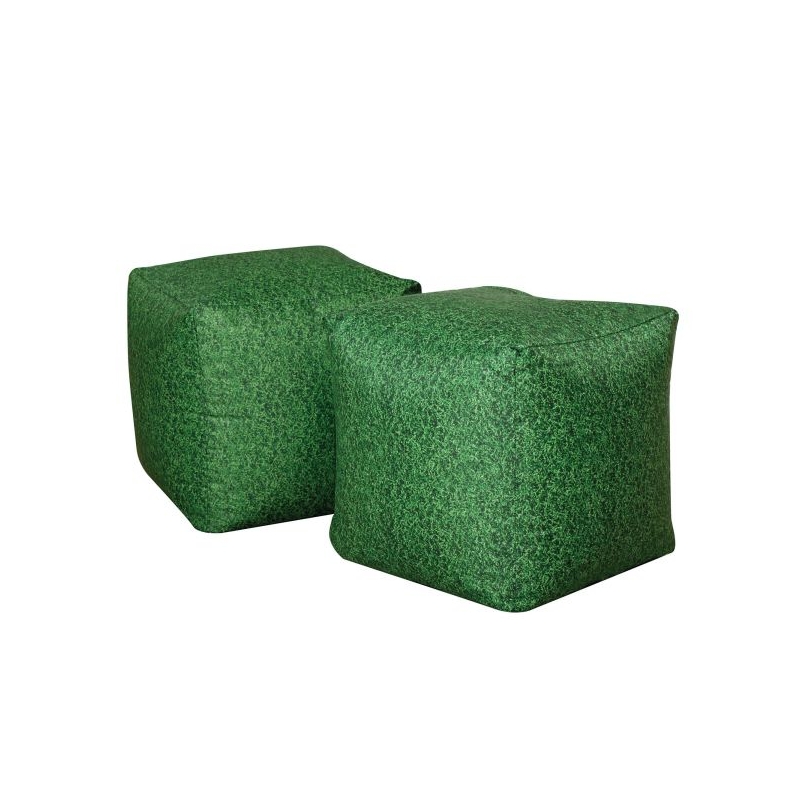 Grass Beanbag Cubes Pk2