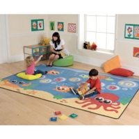 Underwater Rectangular Rug