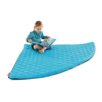 Quilted Corner Mat Aqua