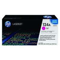 HP 124A (Yield: 2,000 Pages) Magenta Toner Cartridge