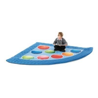 Quarter Circle Placement Mat Small
