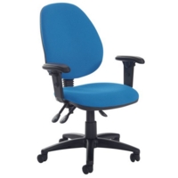 High Back Op Chair Adj Charcoal