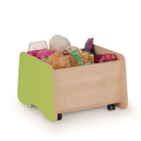 Toy Box Trundle Unit - Lime