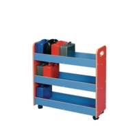 Lunch Box Trolley - Red-blue