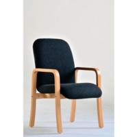 Cmates Chair Double Arm Blue