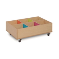 6 Bay Kinderbox With Wheel