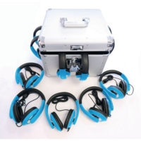 12x Multimedia Headphones And Case