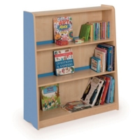 Tall Sgl Side Static BkCase Maple Grape