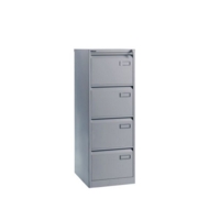 Bisley 4 Drawer Filing Cabinet Grey