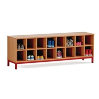 Beech 16 Open Bench Blue