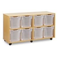 8 Jumbo Tray Unit No Trays