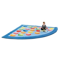 Quarter Circle Placement Mat Large