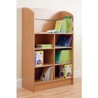 Display Bookcase 1200mm Beech