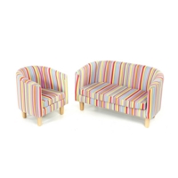 Stripey Tub Sofa