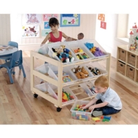Double Classroom Tidy and Trays