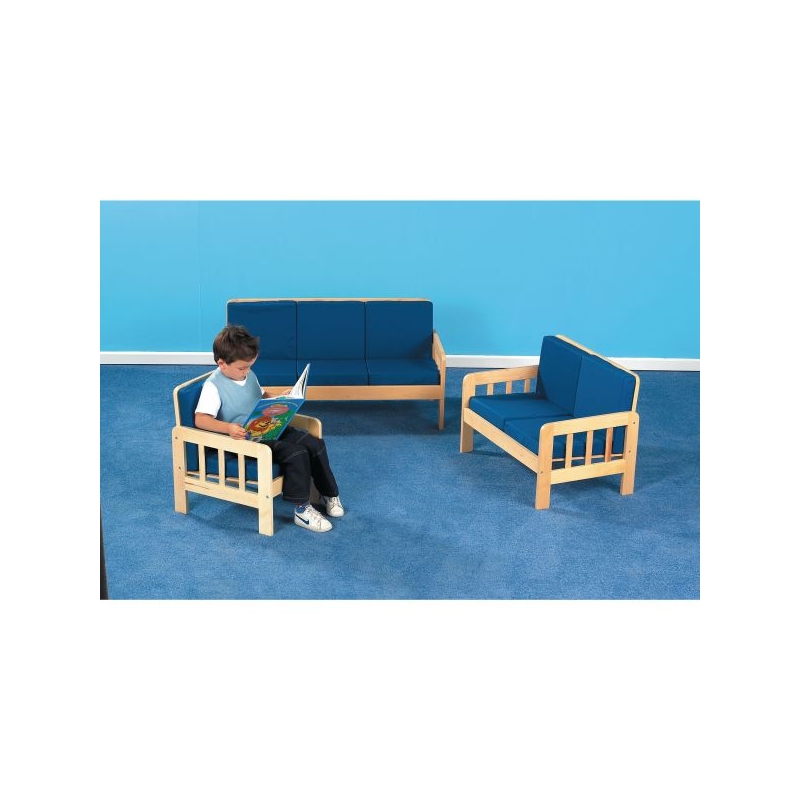 Arundel 3 Seater Sofa Blue