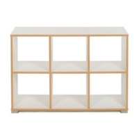 6 Cube Room Divider Horiz Lime