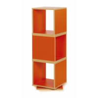Bubblegum Swivel Storage Orange