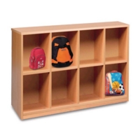 8 Compartment Bag Store Maple