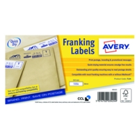 Avery FL04 Auto Franking Labels (White) Pack of 1000