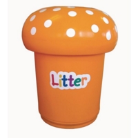 Mushroom Bin - Litter - Yellow