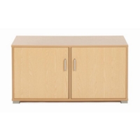 3 Bay Low Level Cupboard Ash