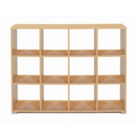 12 Cube Room Divider Tangerine