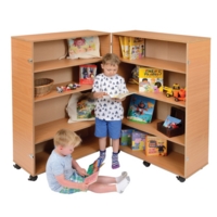 Hinged Bookcase -Multi