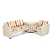 Horizon Reading Corner Sofa Set - White