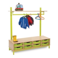 Cloakroom Set 2 Tangerine