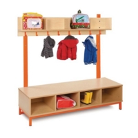 Cloakroom Set 3 Tangerine