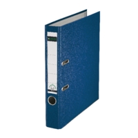 Leitz Plastic (A4) 52mm Mini Lever Arch File (Blue) Pack