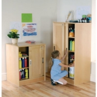 Large Cupboard With Sliding Dr