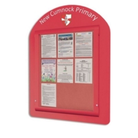 WS Wmtd 4xA4L 100X75cm Red/Gry