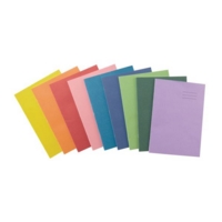 Exercise Book 8mm A4 Ruled & Margin 80 Page Yellow Pk50