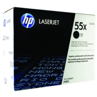 HP 55X (Yield: 12,500 Pages) High Yield Black Toner