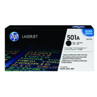 HP 501A (Yield: 6,000 Pages) Black Toner Cartridge