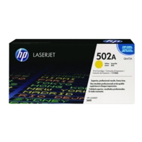 HP 502A (Yield: 4,000 Pages) Yellow Toner Cartridge