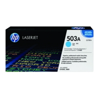 HP 503A (Yield: 6,000 Pages) Cyan Toner Cartridge