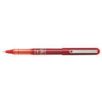Pilot VBall Liquid Ink Rollerball Pen 0.5mm Tip 0.3mm Line Red (Pack 12) - 4902505085413SA