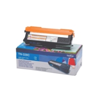 Brother TN-328C (Yield: 6,000 Pages) Cyan Toner Cartridge