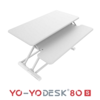 YO-YO Desk 80-S White 80x40x10-50cm (WxDxH)