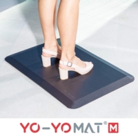 YO-YO Mat Medium Black 77x50cm, Soft Density