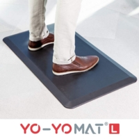 YO-YO Mat Large Black 92x50cm, Medium Density