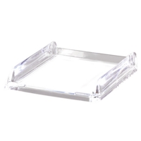 Rexel Nimbus (A4) Letter Tray Self-Stacking Acrylic Clear