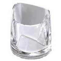 Rexel Nimbus Large Acrylic Pencil Cup Clear (Single)